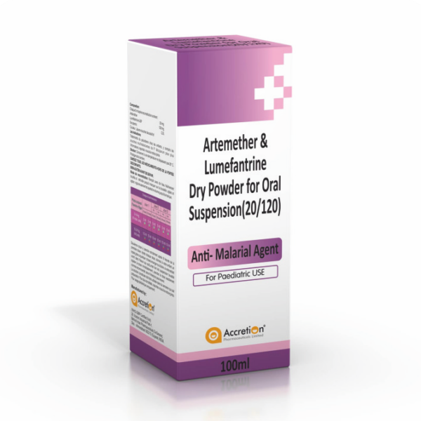 Artemether & Lumefantrine Dry Powder for Oral Suspension