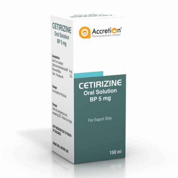 Cetirizine Oral Solution BP 5 mg