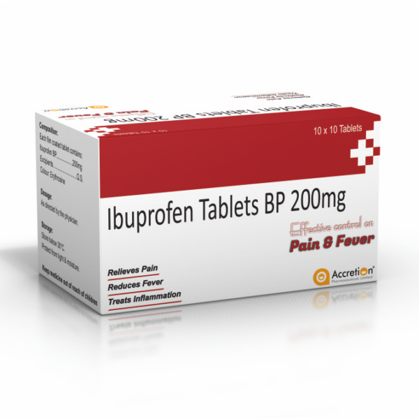 Ibuprofen Tablets BP 200mg