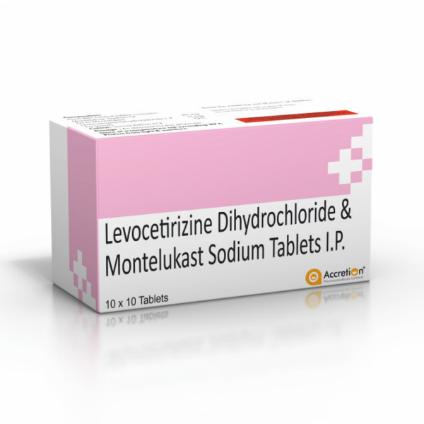 Levocetirizine Dihydrochloride & Montelukast Sodium Tablets I P 
