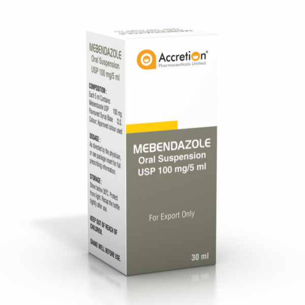 Mebendazole Oral Suspension USP 100