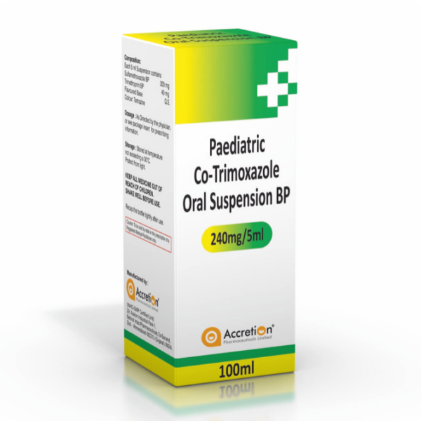 Paediatric Co Trimoxazole Oral Suspension BP 240