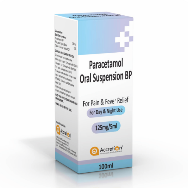 Paracetamol Oral Suspension BP 125