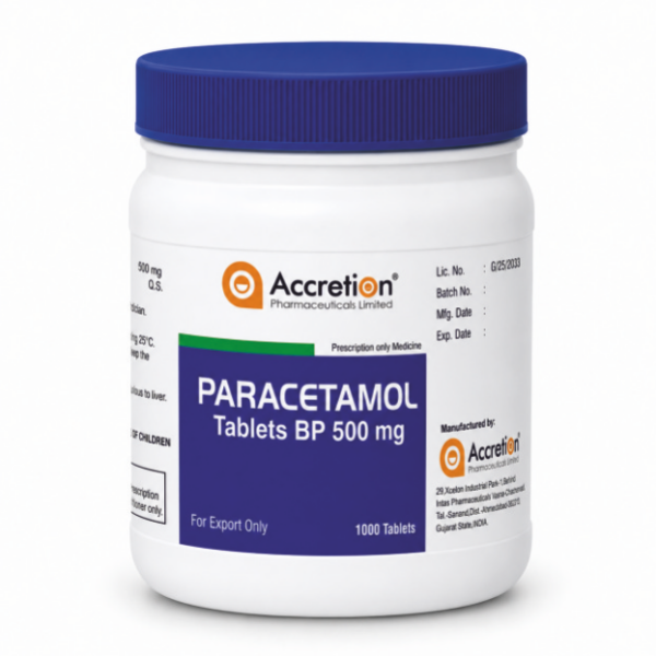 Paracetamol Tablets BP 500 mg 1