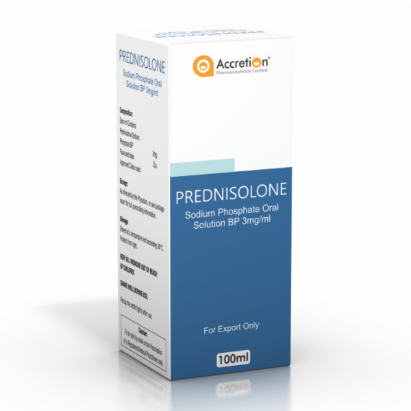 Prednisolone Sodium Phosphate Oral Solution BP 3